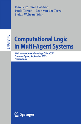 Computational Logic in Multi-Agent Systems - João Leite; Tran Cao Son; Paolo Torroni; Leon van der Torre; Stefan Woltran