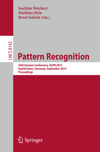 Pattern Recognition - Joachim Weickert; Matthias Hein; Bernt Schiele