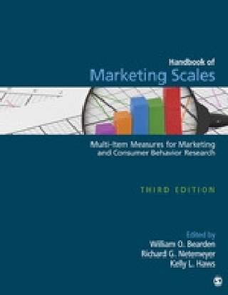 Handbook of Marketing Scales - William O. Bearden; Richard G. Netemeyer; Kelly Haws