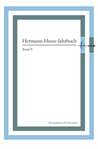 Hermann-Hesse-Jahrbuch, Band 9 - Mauro Ponzi