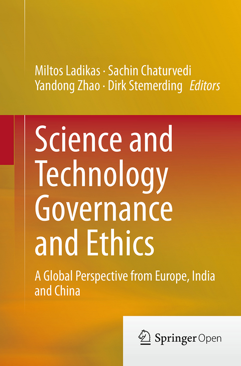 Science and Technology Governance and Ethics - 