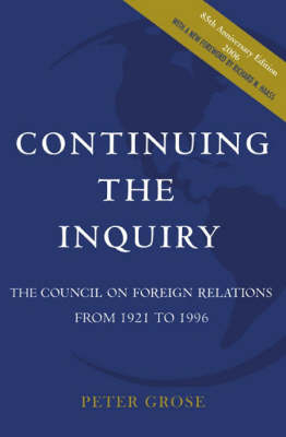 Council on Foreign Relations at 75 - Peter Grose