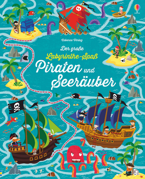 Der große Labyrinthe-Spaß: Piraten und Seeräuber - Kirsteen Robson, Sam Smith