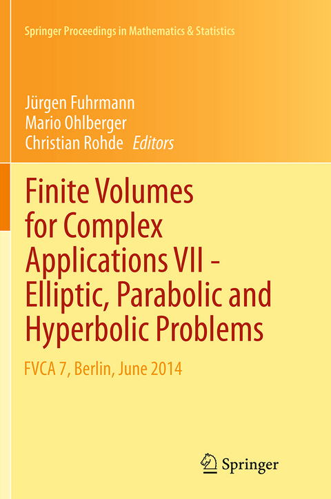 Finite Volumes for Complex Applications VII-Elliptic, Parabolic and Hyperbolic Problems - 