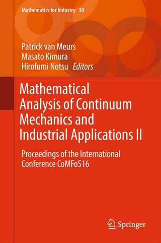 Mathematical Analysis of Continuum Mechanics and Industrial Applications II - Patrick van Meurs; Masato Kimura; Hirofumi Notsu