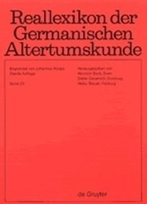 Reallexikon der Germanischen Altertumskunde / Pfalzel - Quaden - Johannes Hoops; Heinrich Beck; Dieter Geuenich; Heiko Steuer; Rosemarie Müller