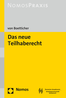 Das neue Teilhaberecht - Arne von Boetticher