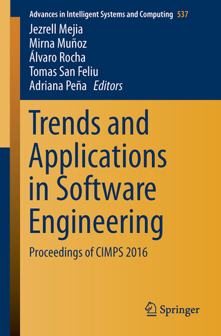 Trends and Applications in Software Engineering - Jezreel Mejia; Mirna Muñoz; Álvaro Rocha; Tomas San Feliu; Adriana Peña