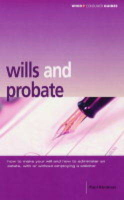 "Which?" Wills and Probate -  Consumers' Association