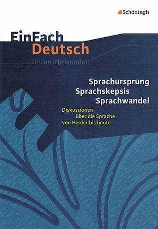 EinFach Deutsch Unterrichtsmodelle - Frank Schneider