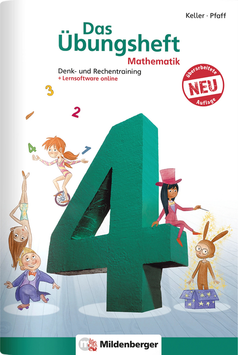 Das Übungsheft Mathematik 4 – Überarbeitete Neuauflage - Karl-Heinz Keller, Peter Pfaff