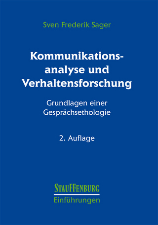 Kommunikationsanalyse und Verhaltensforschung - Sven F Sager