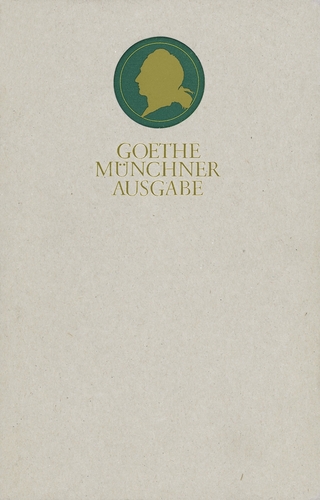 Sämtliche Werke nach Epochen seines Schaffens (Leinenausgabe) - Johann Wolfgang von Goethe; Karl Richter