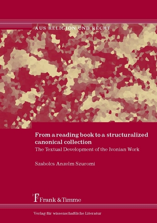 From a reading book to a structuralized canonical collection - Szabolcs Anszelm Szuromi