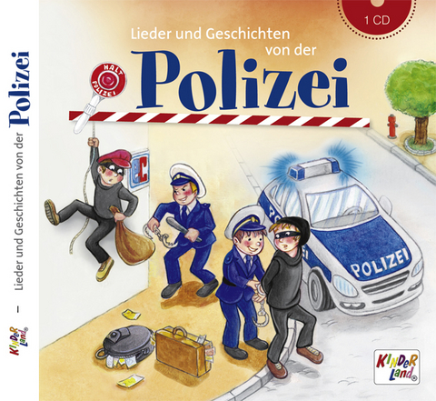 Lieder und Geschichten von der Polizei – CD