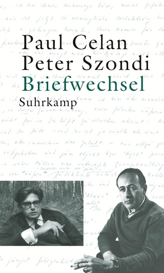 Briefwechsel - Paul Celan; Peter Szondi; Christoph König