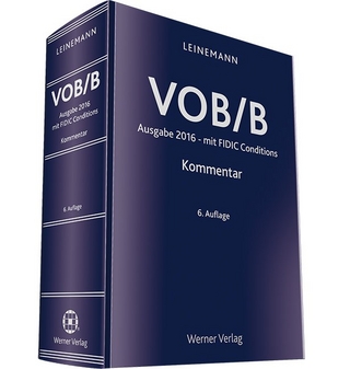 VOB/B Kommentar - Ralf Leinemann