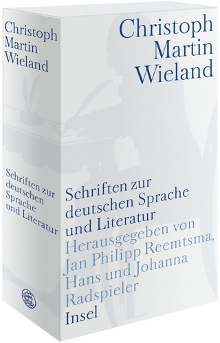 Werke in Einzelausgaben - Christoph Martin Wieland; Jan Philipp Reemtsma; Hans Radspieler; Johanna Radspieler