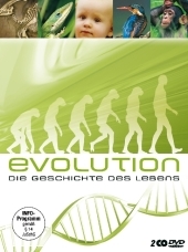 Evolution - Die Geschichte des Lebens, 2 DVDs, deutsche u. englische Version
