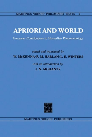 Apriori and World - R.M. Harlan; W. Mckenna; L.E. Winters