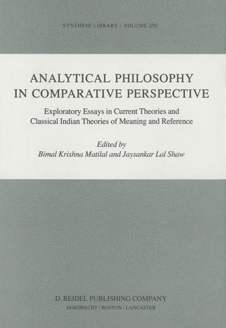 Analytical Philosophy in Comparative Perspective - BIMAL K. MATILAL; Jaysankar Lal Shaw