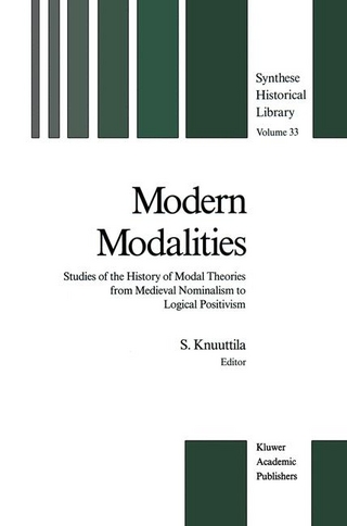 Modern Modalities - Simo Knuuttila