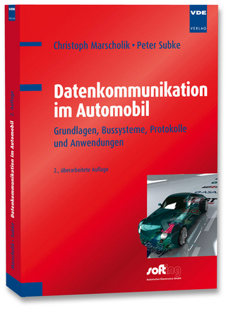 Datenkommunikation im Automobil - Christoph Marscholik; Peter Subke