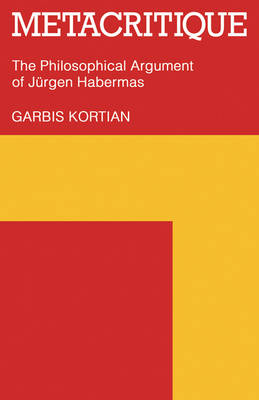 Metacritique - Garbis Kortian