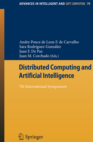 Distributed Computing and Artificial Intelligence - Andre Ponce de Leon F. de Carvalho; Sara Rodríguez-González; Juan F. de Paz Santana; Juan Manuel Corchado Rodríguez
