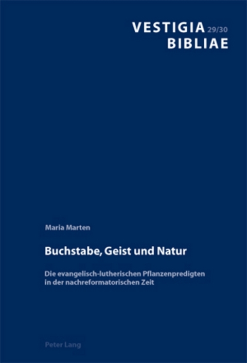 Buchstabe, Geist und Natur - Maria Marten