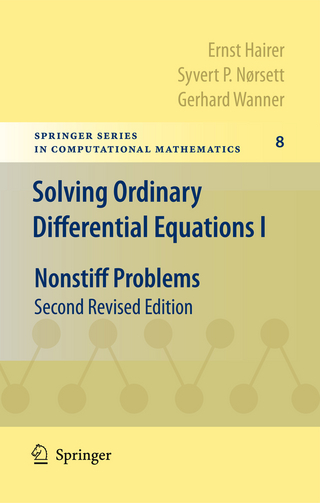 Solving Ordinary Differential Equations I - Ernst Hairer; Syvert P. Nørsett; Gerhard Wanner