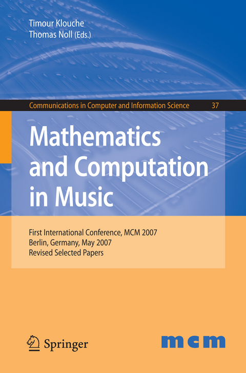 Mathematics and Computation in Music - 