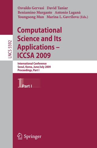 Computational Science and Its Applications ?- ICCSA 2009 - Osvaldo Gervasi; David Taniar; Beniamino Murgante; Antonio Laganà; Youngsong Mun