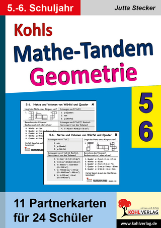 Kohls Mathe-Tandem Geometrie / Klasse 5-6 - Jutta Stecker