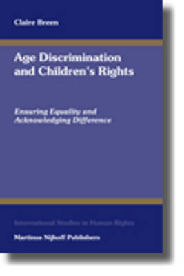 Age Discrimination and Children's Rights - Claire Breen