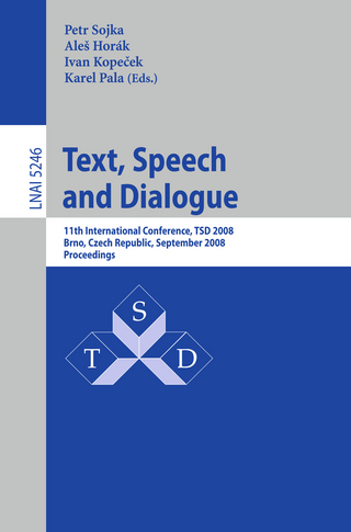 Text, Speech and Dialogue - Petr Sojka; Ale? Horak; Ivan Kopecek