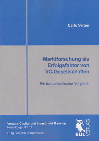 Marktforschung als Erfolgsfaktor von VC-Gesellschaften - Carlo Velten