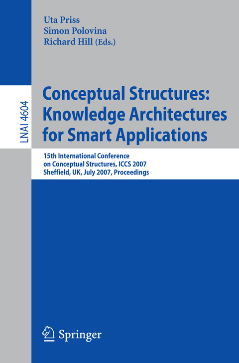 Conceptual Structures: Knowledge Architectures for Smart Applications - 