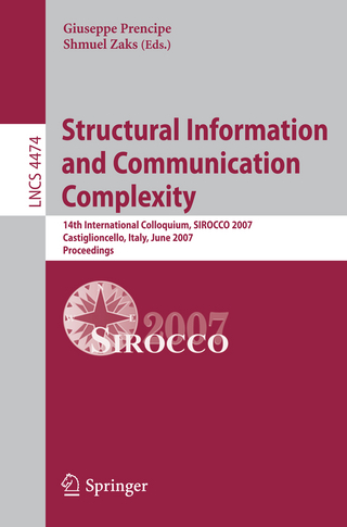 Structural Information and Communication Complexity - Giuseppe Prencipe; Shmuel Zaks