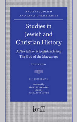 Studies in Jewish and Christian History (2 vols)  - Elias J. Bickerman
