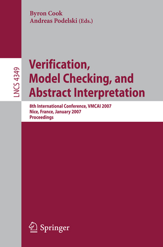 Verification, Model Checking, and Abstract Interpretation - Byron Cook; Andreas Podelski
