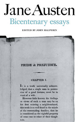 Jane Austen: Bicentenary Essays - John Halperin