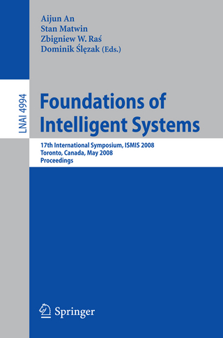 Foundations of Intelligent Systems - Aijun An; Stan Matwin; Zbigniew W. Ras; Dominik Slezak