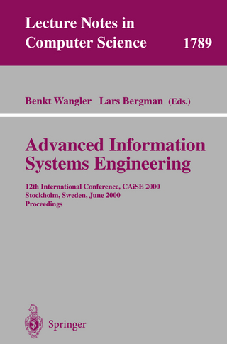 Advanced Information Systems Engineering - Benkt Wangler; Lars Bergman