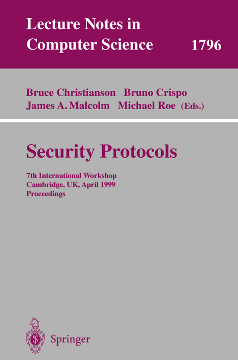 Security Protocols - 