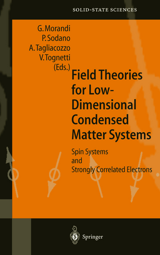 Field Theories for Low-Dimensional Condensed Matter Systems - Guiseppe Morandi; Pasquale Sodano; Arturo Tagliacozzo; Valerio Tognetti