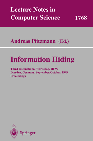 Information Hiding - Andreas Pfitzmann