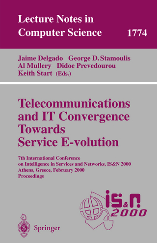 Telecommunications and IT Convergence. Towards Service E-volution - Jaime Delgado; George D. Stamoulis; Al Mullery; Didoe Prevedourou; Keith Start