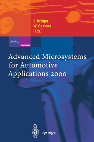 Advanced Microsystems for Automotive Applications 2000 - Sven Krüger; Wolfgang Gessner