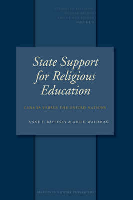 State Support for Religious Education - Anne Bayefsky; Arieh Waldman